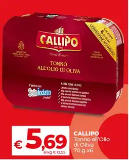 Coop Radenza CALLIPO Tonno all'Olio di Oliva offerta