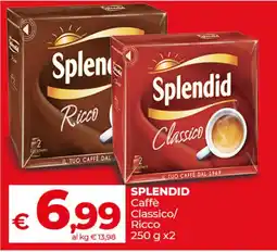 Coop Radenza SPLENDID Caffè Classico/ Ricco offerta