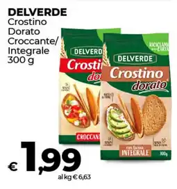 Coop Radenza DELVERDE Crostino Dorato Croccante/ Integrale offerta