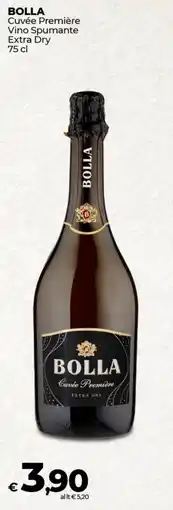 Coop Radenza BOLLA Cuvée Première Vino Spumante Extra Dry offerta
