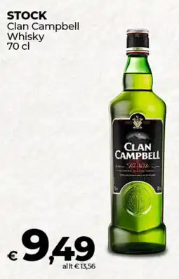 Coop Radenza STOCK Clan Campbell Whisky offerta