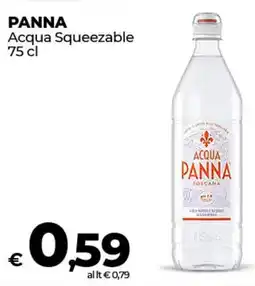 Coop Radenza PANNA Acqua Squeezable offerta