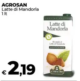 Coop Radenza AGROSAN Latte di Mandorla offerta