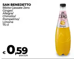 Coop Radenza SAN BENEDETTO Bibite Gassate Zero offerta