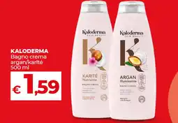 Coop Radenza KALODERMA Bagno crema argan/karité offerta