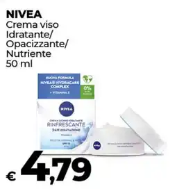 Coop Radenza NIVEA Crema viso Idratante/ Opacizzante/ Nutriente offerta