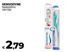 Coop Radenza SENSODYNE Spazzolino vari tipi offerta