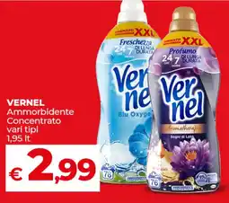 Coop Radenza VERNEL Ammorbidente Concentrato vari tipi offerta