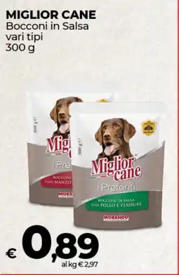 Coop Radenza MIGLIOR CANE Bocconi in Salsa vari tipi offerta