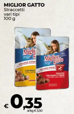 Coop Radenza MIGLIOR GATTO Straccetti vari tipi offerta