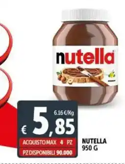 Deco Supermercati nutella offerta