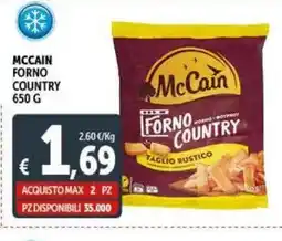 Deco Supermercati Mccain forno country offerta
