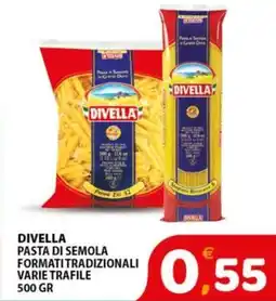 Premium Supermercati Divella pasta di semola formati tradizionali varie trafile offerta