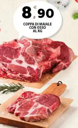 Premium Supermercati Coppa di maiale con osso offerta