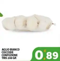 Premium Supermercati Aglio bianco coccode confezione tris offerta