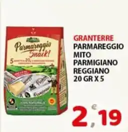 Premium Supermercati Granterre parmareggio mito parmigiano reggiano offerta