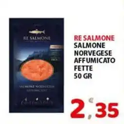 Premium Supermercati Re salmone salmone norvegese affumicato fette offerta