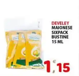 Premium Supermercati Develey maionese sixpack bustine offerta