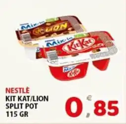 Premium Supermercati Nestlé kit kat/lion split pot offerta