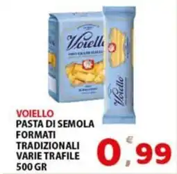 Premium Supermercati Voiello pasta di semola formati tradizionali varie trafile offerta