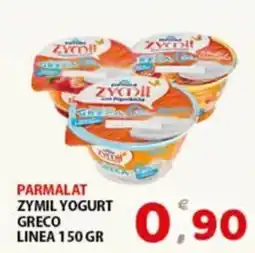 Premium Supermercati Parmalat zymil yogurt greco linea offerta