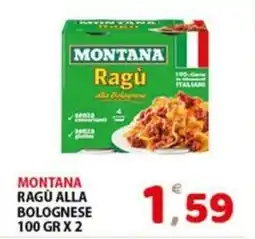 Premium Supermercati Montana ragù alla bolognese offerta