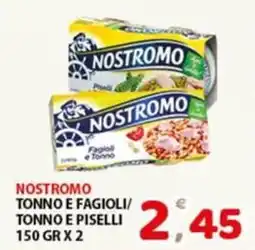 Premium Supermercati Nostromo tonno e fagioli/ tonno e piselli offerta
