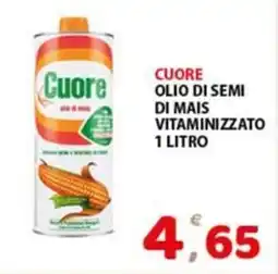 Premium Supermercati Cuore olio di semi di mais vitaminizzato offerta