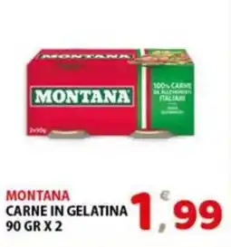 Premium Supermercati Montana carne in gelatina offerta