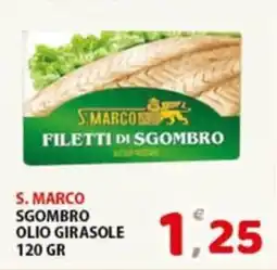 Premium Supermercati S. marco sgombro olio girasole offerta