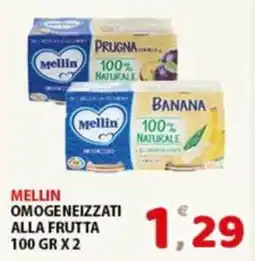 Premium Supermercati Mellin omogeneizzati alla frutta offerta