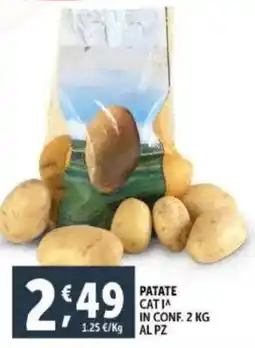 Deco Supermercati Patate catia in conf. al pz offerta