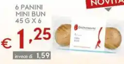 Deco Supermercati 6 panini mini bun offerta