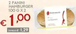 Deco Supermercati 2 panini hamburger offerta