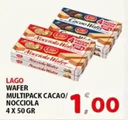Premium Supermercati Lago wafer multipack cacao/ nocciola offerta