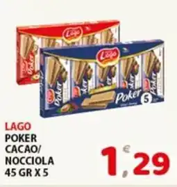 Premium Supermercati Lago poker cacao/ nocciola offerta