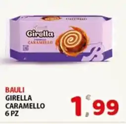 Premium Supermercati Bauli girella caramello 6 pz offerta