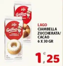 Premium Supermercati Lago ciambella zuccherata/ cacao offerta