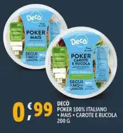 Deco Supermercati Decò poker 100% italiano offerta