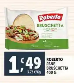 Deco Supermercati Roberto pane bruschetta offerta