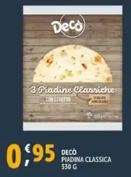 Decò piadina classica