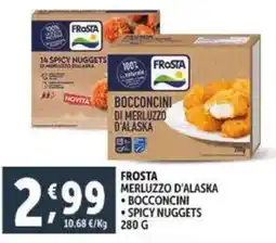 Deco Supermercati Frosta merluzzo d'alaska offerta