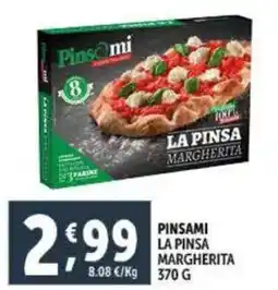 Deco Supermercati Pinsami la pinsa margherita offerta