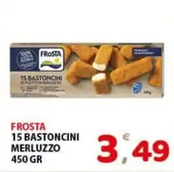 Premium Supermercati Frosta 15 bastoncini merluzzo offerta