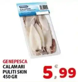 Premium Supermercati Genepesca calamari puliti skin offerta