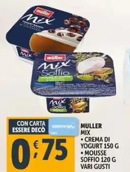 Deco Supermercati Muller mix vari tipi offerta