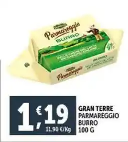 Gran terre parmareggio burro