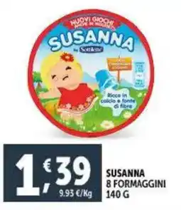 Susanna 8 formaggini