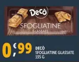 Deco Supermercati Deco sfogliatine glassate offerta