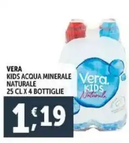 Deco Supermercati Vera kids acqua minerale offerta